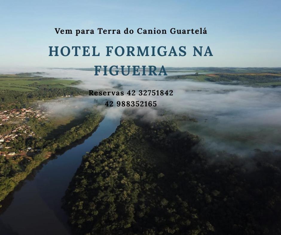 Hotel Formigas Na Figueira Tibagi Exteriör bild